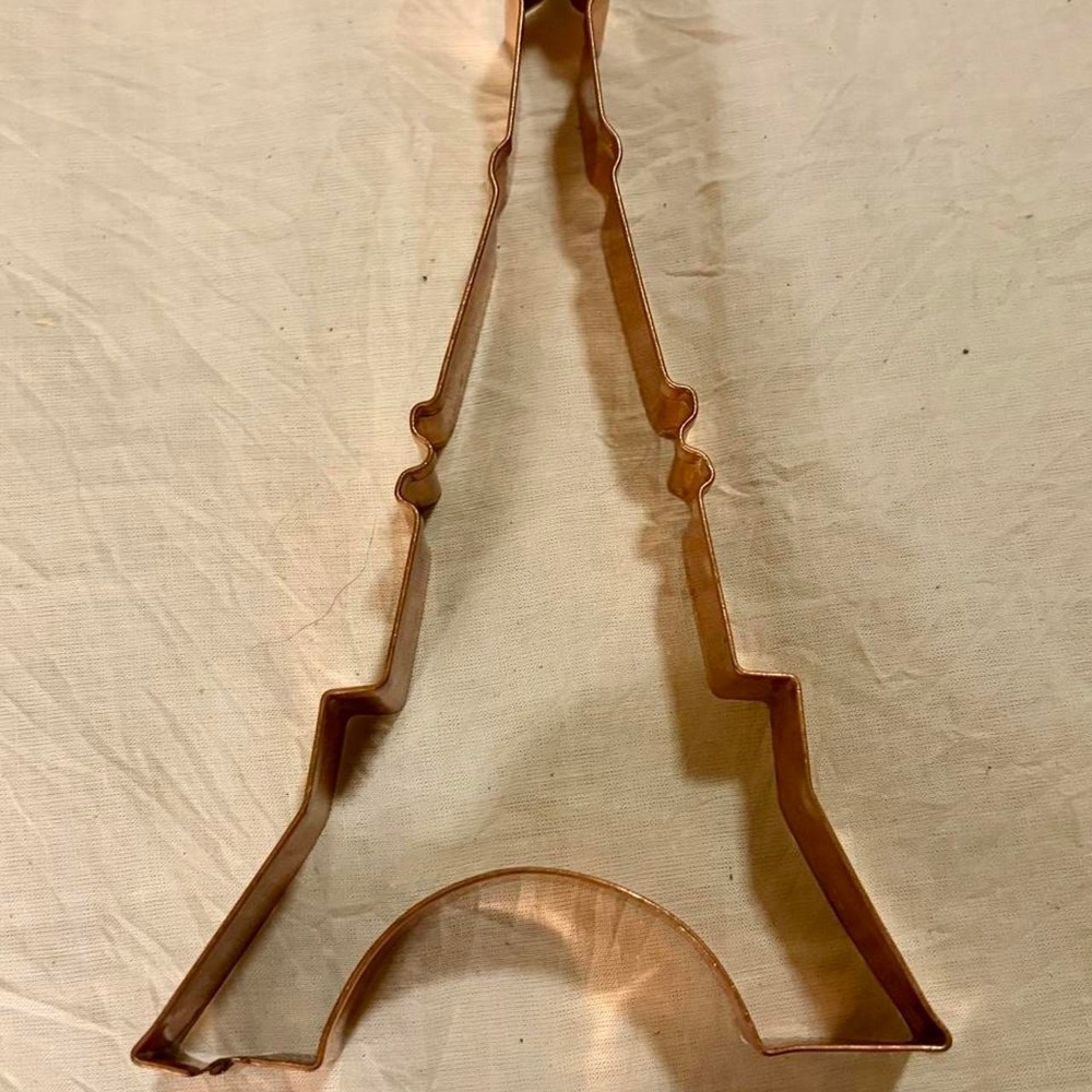Eiffel Tower cookie cutter-copper